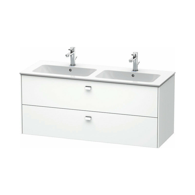 

Mueble alto de pared Duravit Brioso 129,0 x 47,9 cm, con 2 cajones, incl. hueco para sifón y delantal, para lavabo ME by Starck 233613, Color