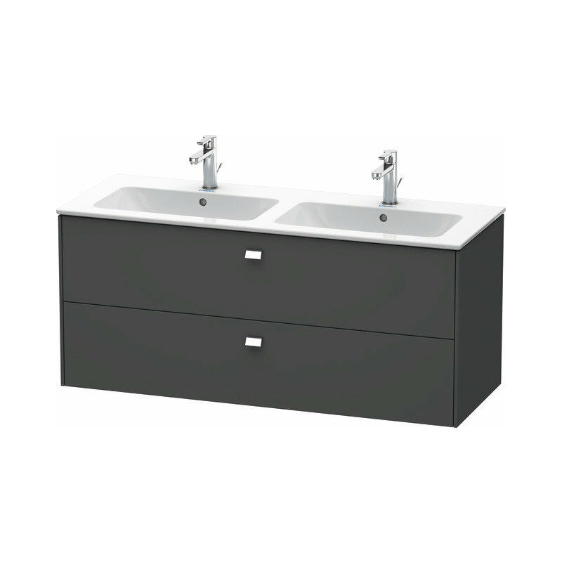 

Mueble alto de pared Duravit Brioso 129,0 x 47,9 cm, con 2 cajones, incl. hueco para sifón y delantal, para lavabo ME by Starck 233613, Color