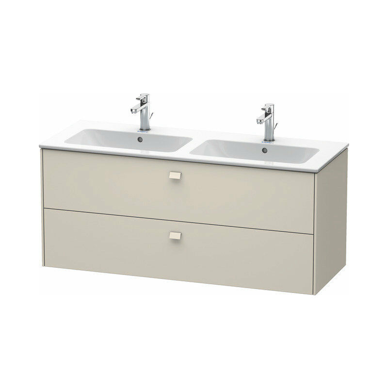 

Mueble alto de pared Duravit Brioso 129,0 x 47,9 cm, con 2 cajones, incl. hueco para sifón y delantal, para lavabo ME by Starck 233613, Color