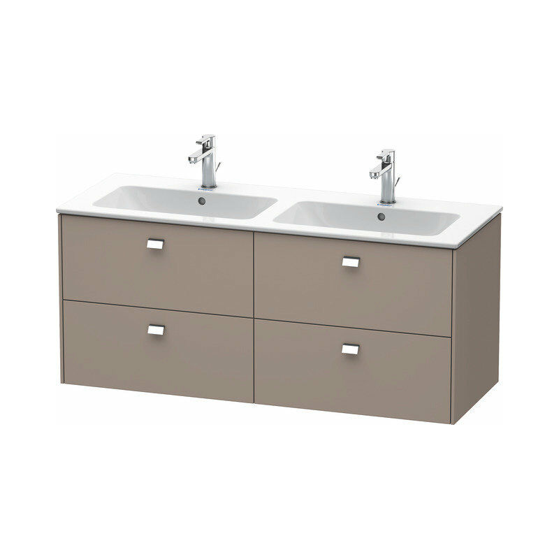 

Mueble alto de pared Duravit Brioso 129,0 x 47,9 cm, con 4 cajones, incl. hueco para sifón y delantal, para lavabo ME by Starck 233613, Color