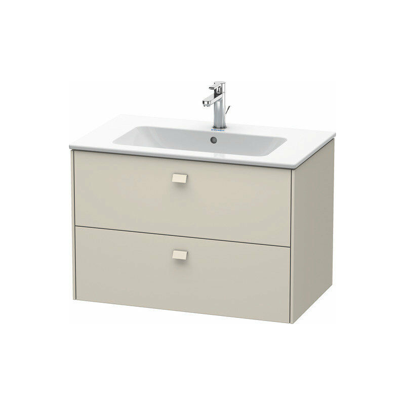 

Mueble alto de pared Duravit Brioso 82,0 x 47,9 cm, con 2 cajones, incl. hueco para sifón y delantal, para lavabo ME by Starck 233683, Color