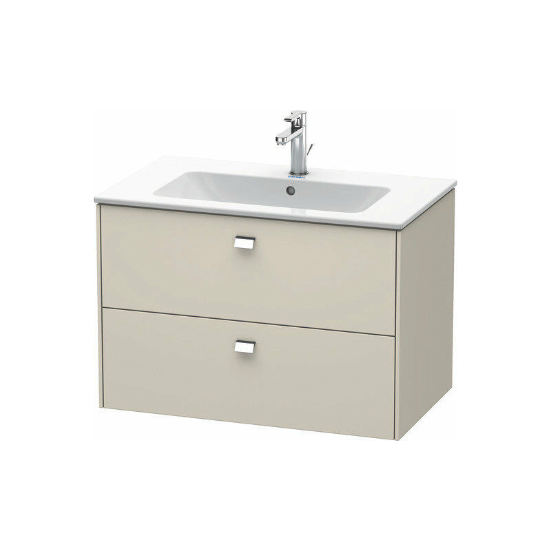 

Mueble alto de pared Duravit Brioso 82,0 x 47,9 cm, con 2 cajones, incl. hueco para sifón y delantal, para lavabo ME by Starck 233683, Color