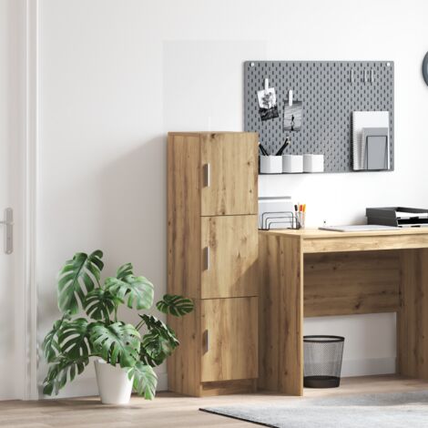 Mueble Alto Roble artisan 31.5 x 32 x 124 cm