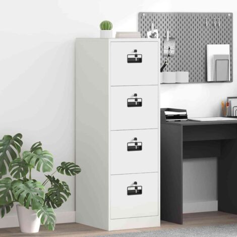 Mueble archivador 2 pcs 44 x 50 x 139 cm Acero Laminado en Frío