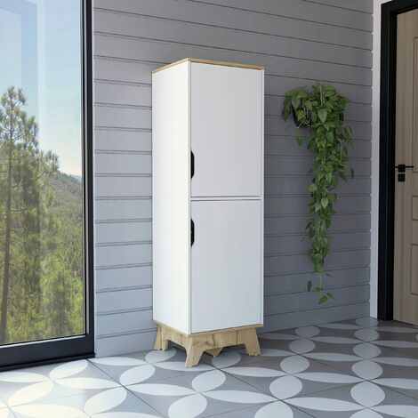 Mueble Auxiliar Cocina Alto Atenas - Duna y Blanco