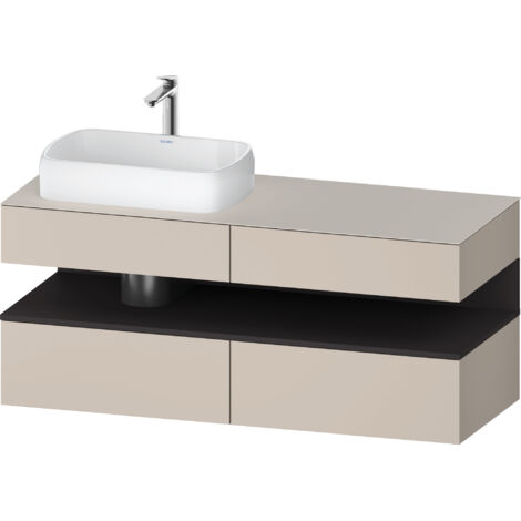 Mueble bajo consola Collection One de Duravit, 2 extraíbles, 2