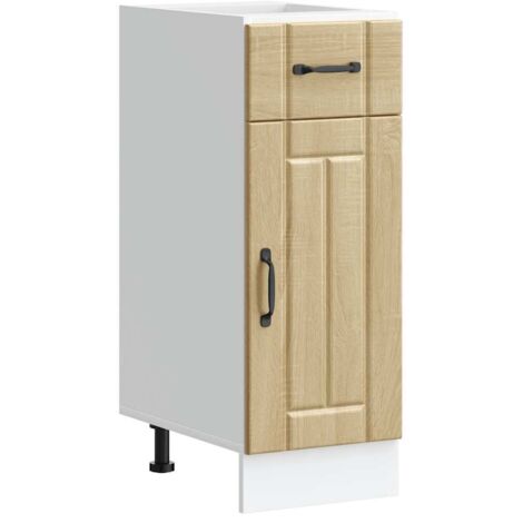Mueble bajo de cocina Lucca roble