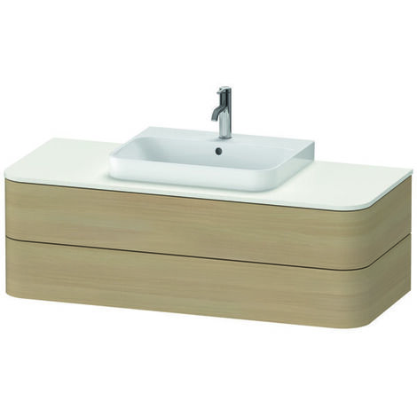 Mueble bajo de lavabo con consola Duravit Happy D.2 Plus,