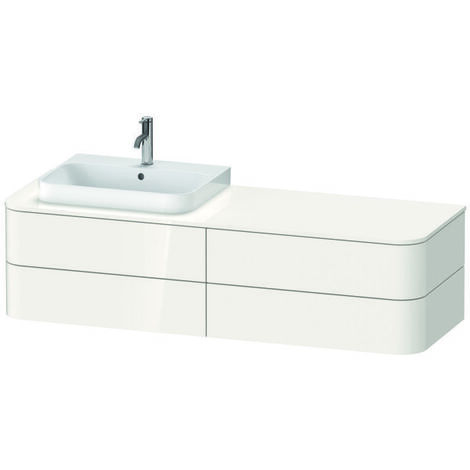 Mueble bajo de lavabo de consola Duravit Happy D.2 Plus