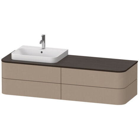 Mueble bajo de lavabo de consola Duravit Happy D.2 Plus