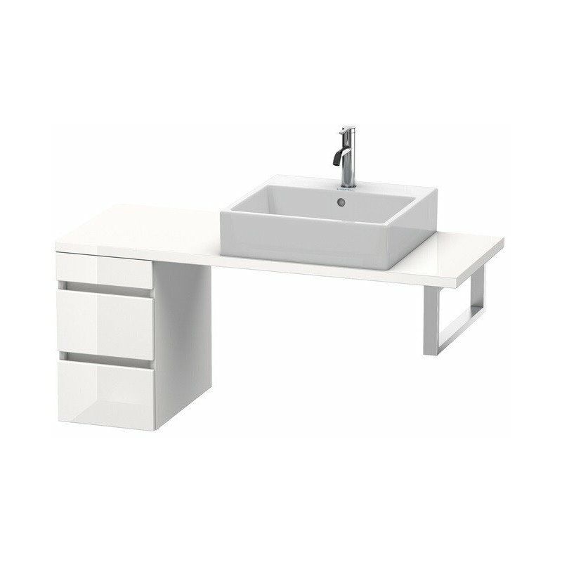 

Duravit - Mueble bajo DURASTYLE 512x300x478mm mate claro blau / blanco mate