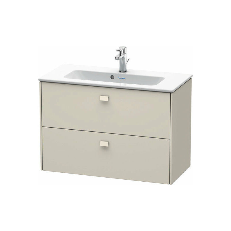 

Mueble bajo encimera Compact 82,0 x 38,9 cm, con 2 cajones, incl. hueco para sifón y delantal, para lavabo ME by Starck 234283, Color