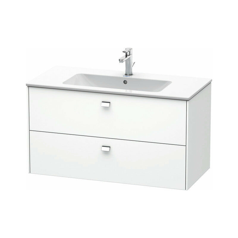 

Mueble bajo encimera Duravit Brioso 102,0 x 47,9 cm, con 2 cajones, incl. hueco para sifón y delantal, para lavabo ME by Starck 233610, Color