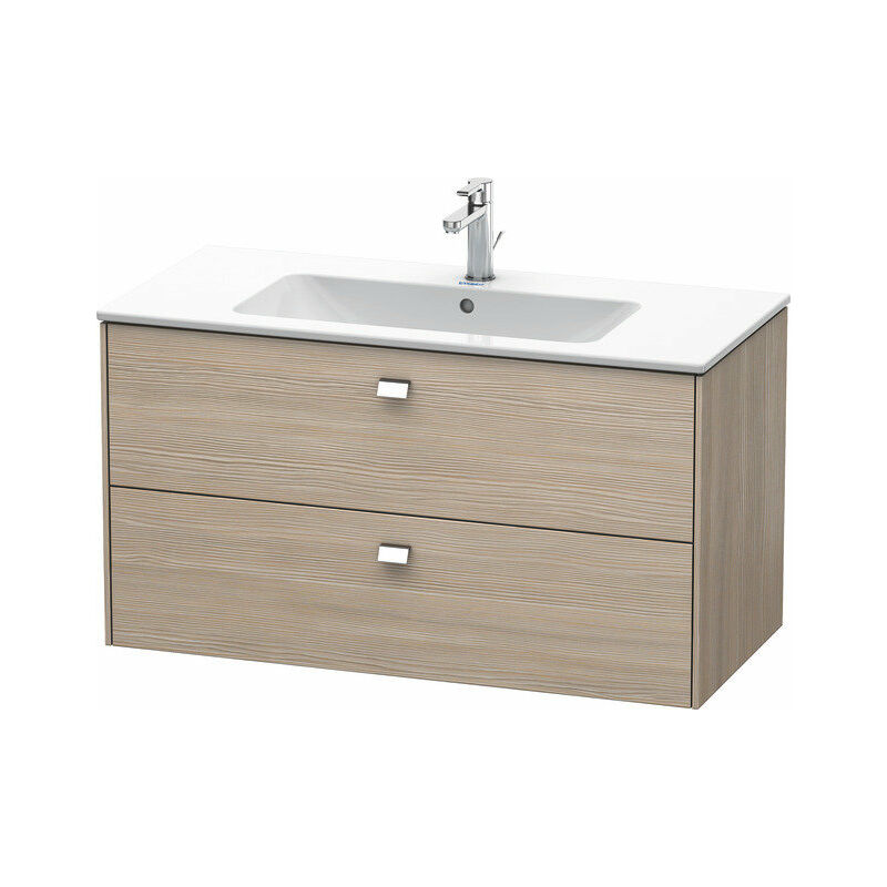 

Mueble bajo encimera Duravit Brioso 102,0 x 47,9 cm, con 2 cajones, incl. hueco para sifón y delantal, para lavabo ME by Starck 233610, Color