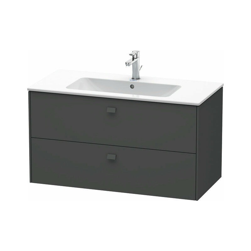 

Mueble bajo encimera Duravit Brioso 102,0 x 47,9 cm, con 2 cajones, incl. hueco para sifón y delantal, para lavabo ME by Starck 233610, Color
