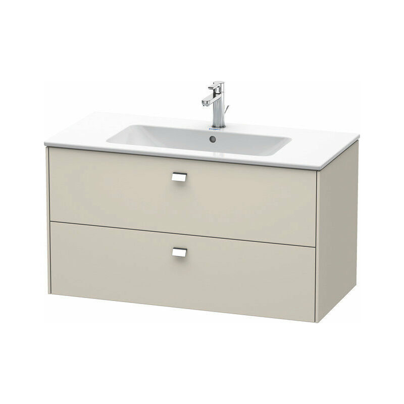 

Mueble bajo encimera Duravit Brioso 102,0 x 47,9 cm, con 2 cajones, incl. hueco para sifón y delantal, para lavabo ME by Starck 233610, Color