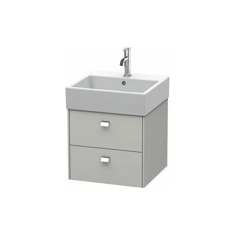 

Mueble bajo encimera Duravit Brioso 48,4 x 45,9 cm, 2 cajones, incl. hueco para sifón y delantal, para lavabo Vero Air 235050, Color (frente/cuerpo):