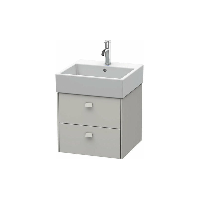 

Mueble bajo encimera Duravit Brioso 48,4 x 45,9 cm, 2 cajones, incl. hueco para sifón y delantal, para lavabo Vero Air 235050, Color (frente/cuerpo):