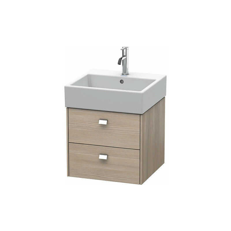 

Mueble bajo encimera Duravit Brioso 48,4 x 45,9 cm, 2 cajones, incl. hueco para sifón y delantal, para lavabo Vero Air 235050, Color (frente/cuerpo):