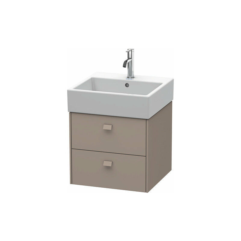 

Mueble bajo encimera Duravit Brioso 48,4 x 45,9 cm, 2 cajones, incl. hueco para sifón y delantal, para lavabo Vero Air 235050, Color (frente/cuerpo):