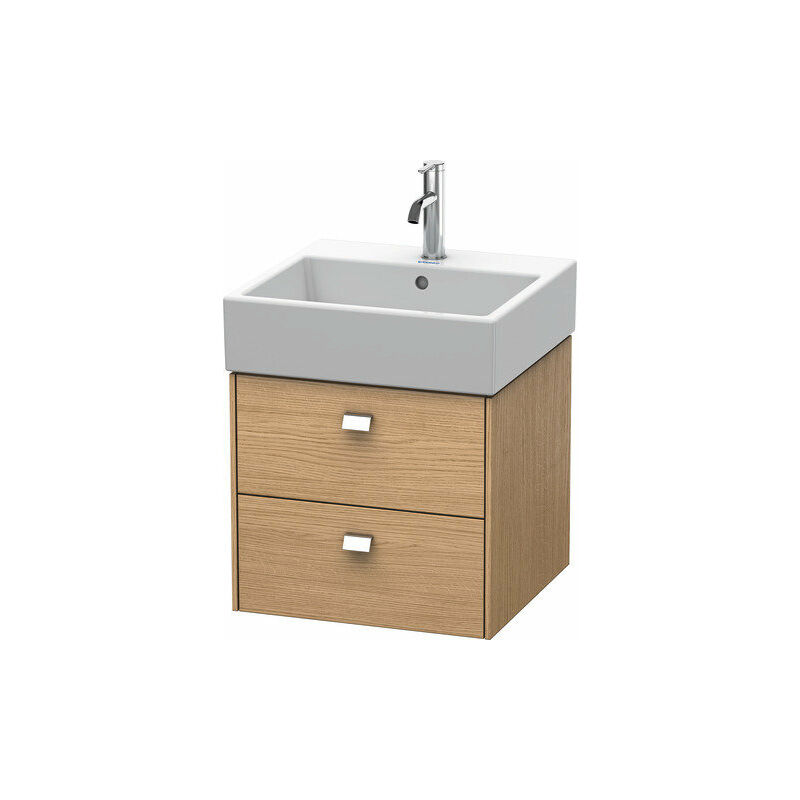 

Mueble bajo encimera Duravit Brioso 48,4 x 45,9 cm, 2 cajones, incl. hueco para sifón y delantal, para lavabo Vero Air 235050, Color (frente/cuerpo):