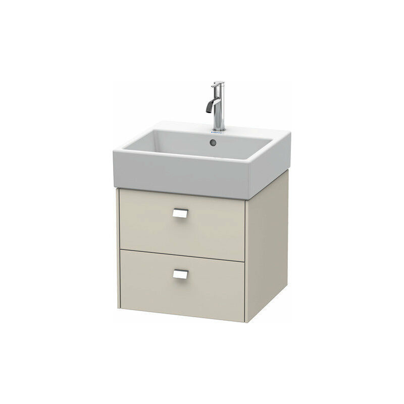 

Mueble bajo encimera Duravit Brioso 48,4 x 45,9 cm, 2 cajones, incl. hueco para sifón y delantal, para lavabo Vero Air 235050, Color (frente/cuerpo):