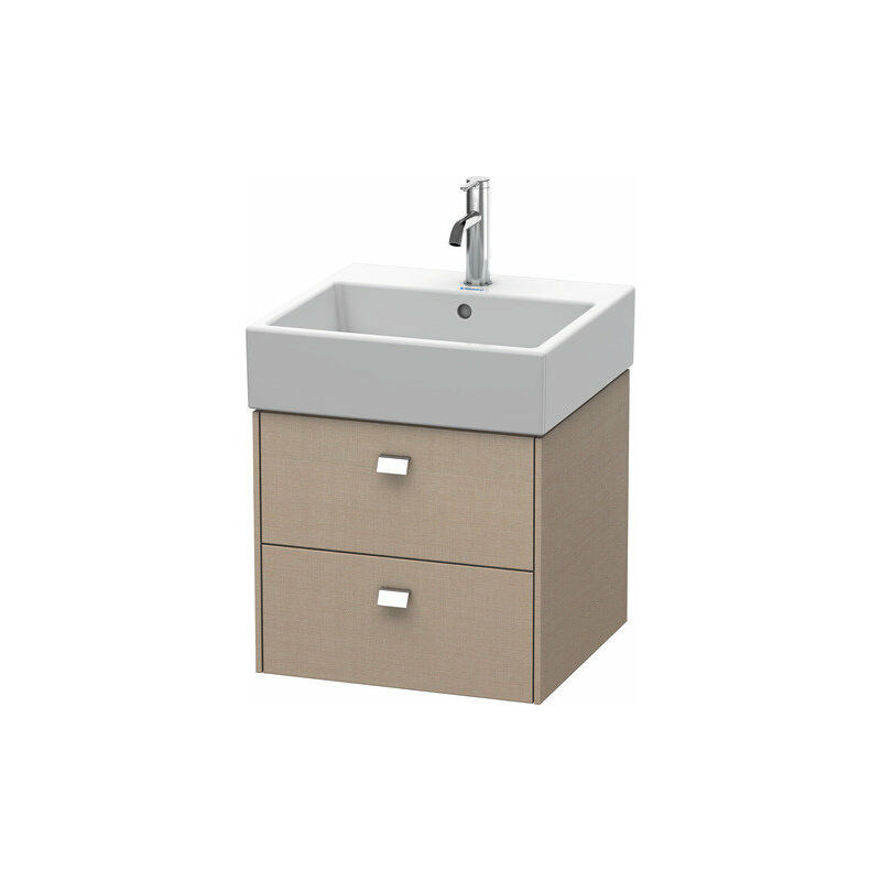 

Mueble bajo encimera Duravit Brioso 48,4 x 45,9 cm, 2 cajones, incl. hueco para sifón y delantal, para lavabo Vero Air 235050, Color (frente/cuerpo):