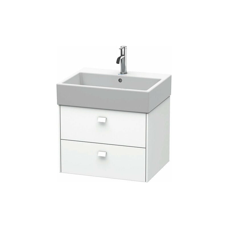 

Mueble bajo encimera Duravit Brioso 58,4 x 45,9 cm, 2 cajones, con sifón y delantal, para lavabo Vero Air 235060, Color (frente/cuerpo): Decoración