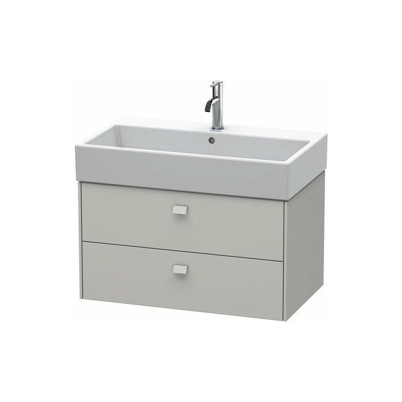 

Mueble bajo encimera Duravit Brioso 78,4 x 45,9 cm, 2 cajones, incl. hueco para sifón y delantal, para lavabo Vero Air 235080, Color (frente/cuerpo):