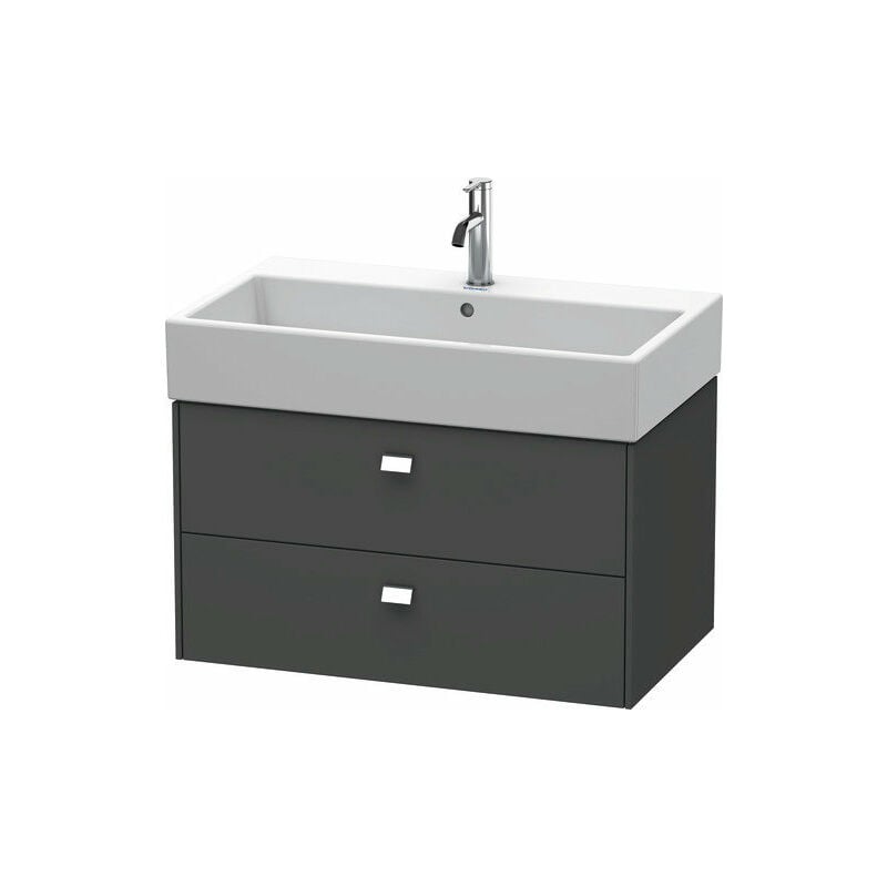 

Mueble bajo encimera Duravit Brioso 78,4 x 45,9 cm, 2 cajones, incl. hueco para sifón y delantal, para lavabo Vero Air 235080, Color (frente/cuerpo):