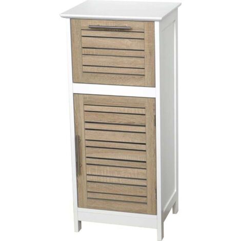 Mueble bajo estructura mdf 1 puerta 1 cajón mdf - stockholm - Tendance