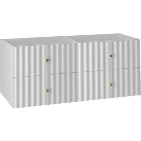 Mueble bajo lavabo 120cm Izae Blanco