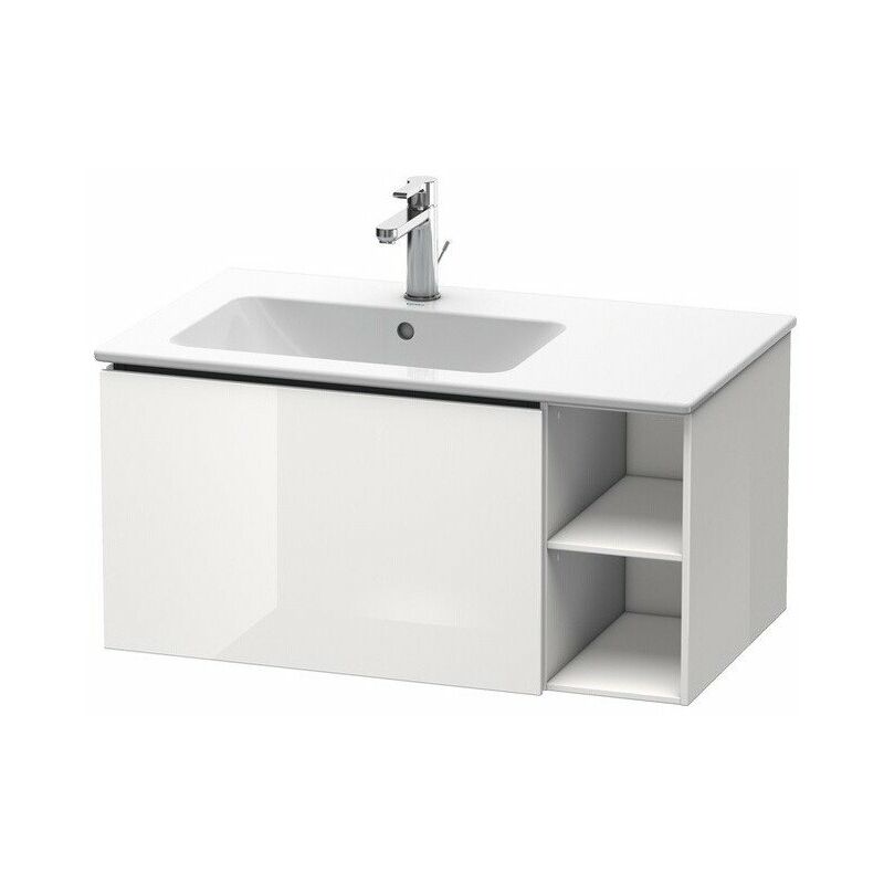 

Duravit - Mueble bajo lavabo 400x820x481m L-CUBE con iluminación li nogal oscuro