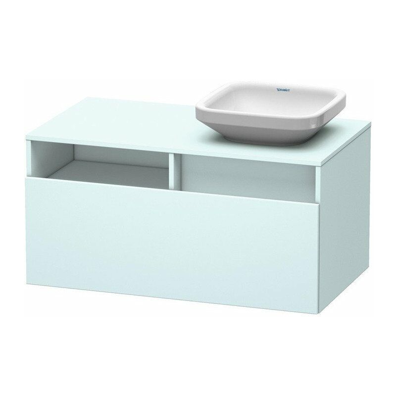 

Duravit - Mueble bajo lavabo 550x1000x500m DURASTYLE con abertura recta Matt azul claro