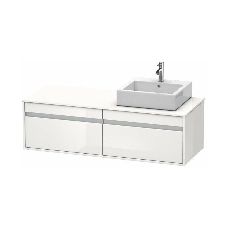 

Duravit - Mueble bajo lavabo 550x1400x426m KETHO con iluminación li nogal oscuro