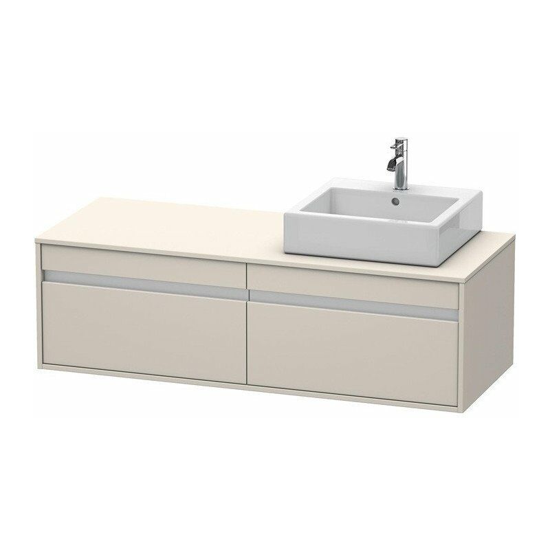 

Duravit - Mueble bajo lavabo 550x1400x426m KETHO con iluminación taupe re