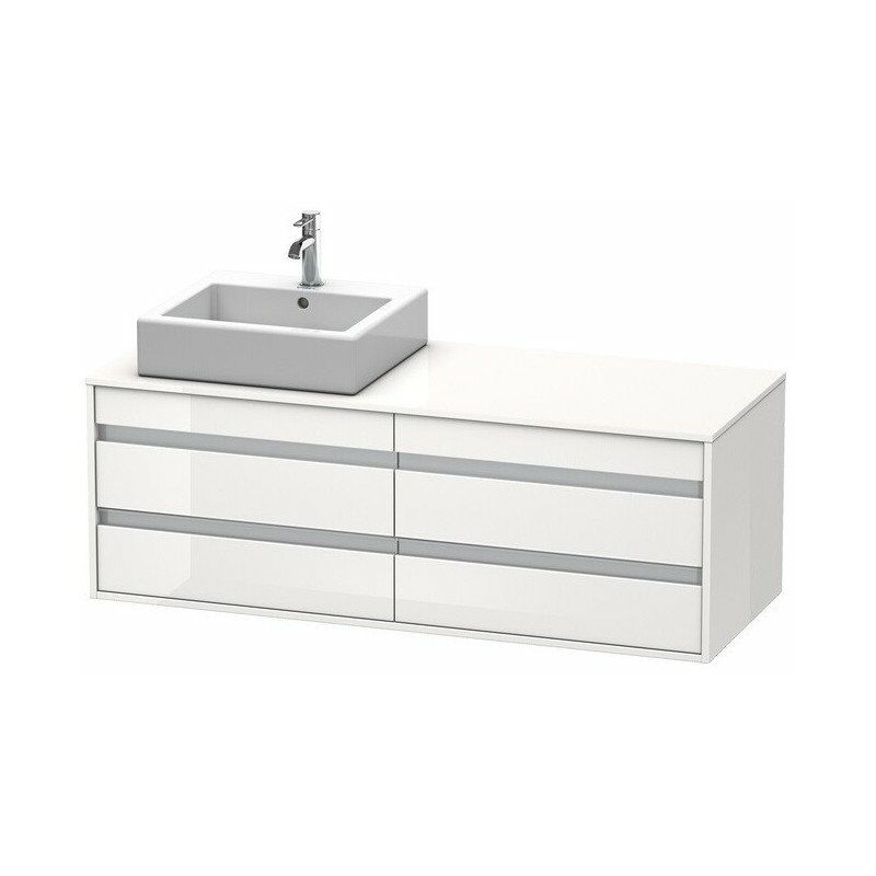 

Duravit - Mueble bajo lavabo 550x1400x496m KETHO con iluminación de hormigón