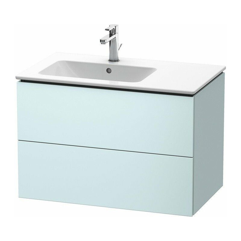

Duravit - Mueble bajo lavabo 550x820x481m L-CUBE con iluminación li Azul claro mate
