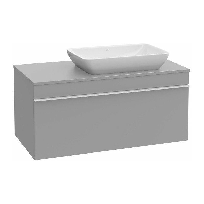 

Villeroy&boch - Mueble bajo lavabo, 957 x 436 x 502 mm, modelo suspendido, En madera, lavabo a la derecha Elm Impresso