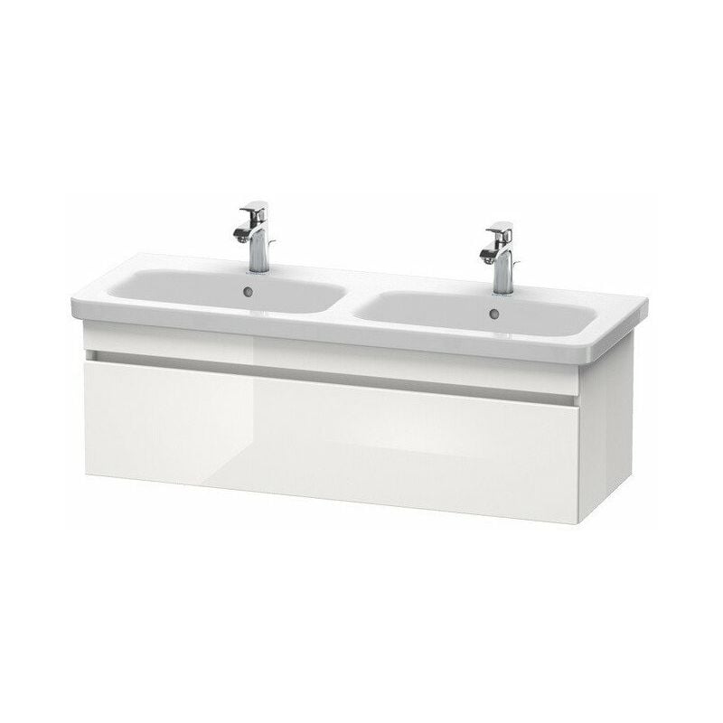 

Duravit - Mueble bajo lavabo DURASTYLE 448x1230x398mm blanco brillo / basalto mate