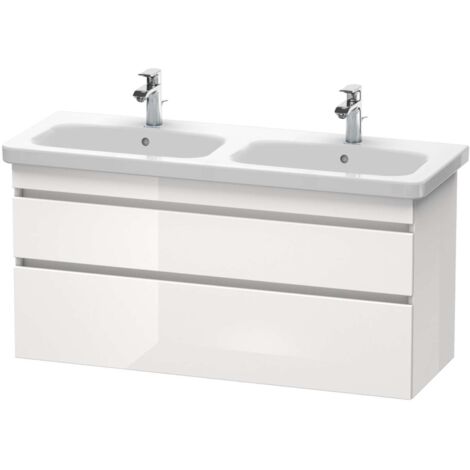 Mueble bajo lavabo DURASTYLE 448x1230x610mm blanco brillante
