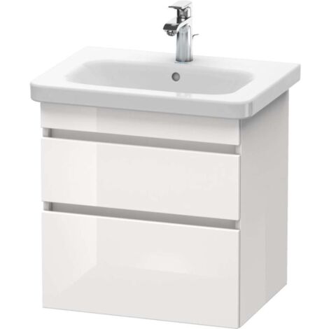 Mueble bajo lavabo DURASTYLE 448x580x610mm blanco brillo