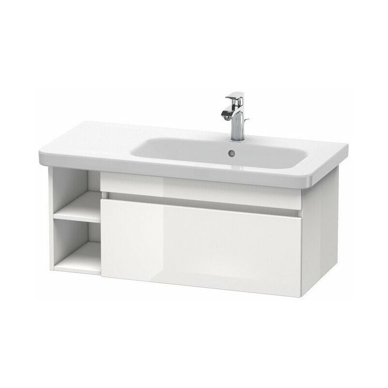 

Duravit - Mueble bajo lavabo DURASTYLE 448x930x398mm blanco brillo / basalto mate