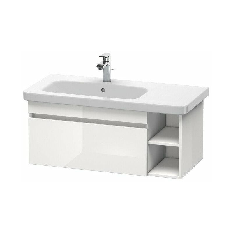 

Duravit - Mueble bajo lavabo DURASTYLE 448x930x398mm blanco brillo / basalto mate