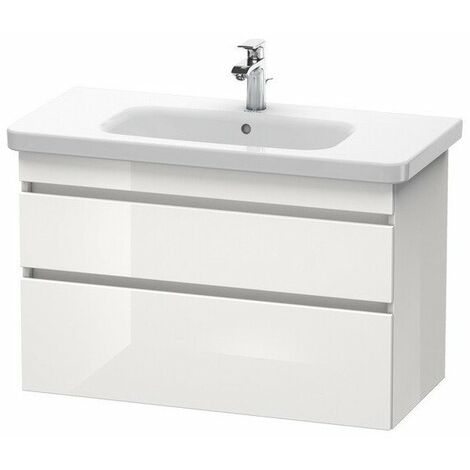 Mueble bajo lavabo DURASTYLE 448x930x610mm lino / blanco mate