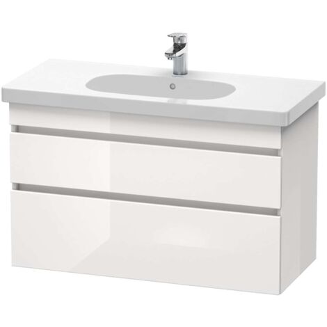 Mueble bajo lavabo DURASTYLE 453x1000x610mm blanco brillo