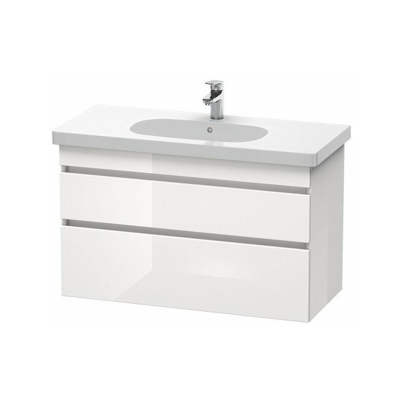 

Duravit - Mueble bajo lavabo DURASTYLE 453x1000x610mm pino terra / basalto mate