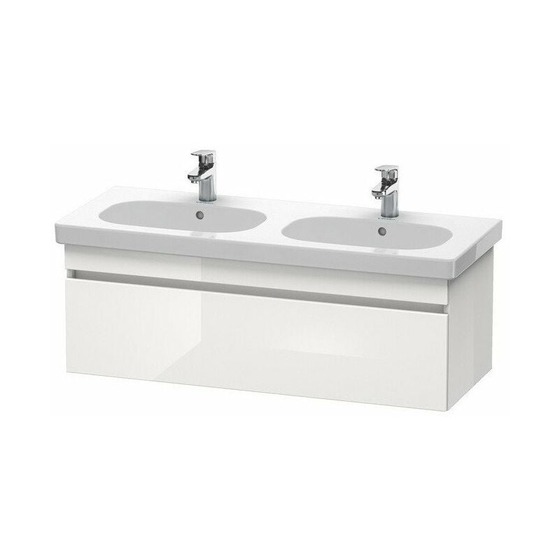 

Duravit - Mueble bajo lavabo DURASTYLE 453x1150x398mm blanco brillo / basalto mate