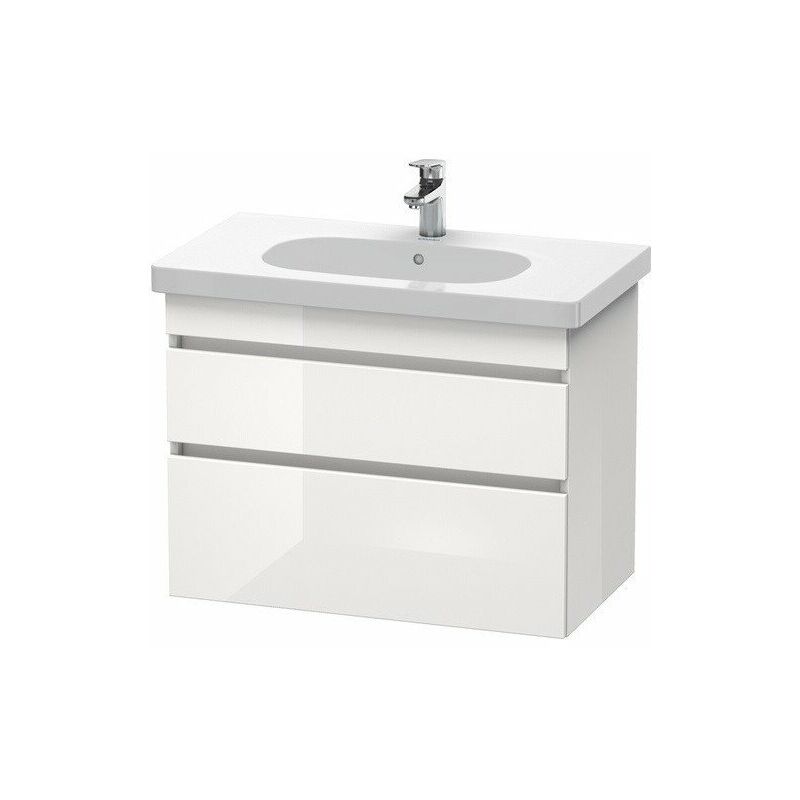 

Mueble bajo lavabo DURASTYLE 453x800x610mm Azul claro mate