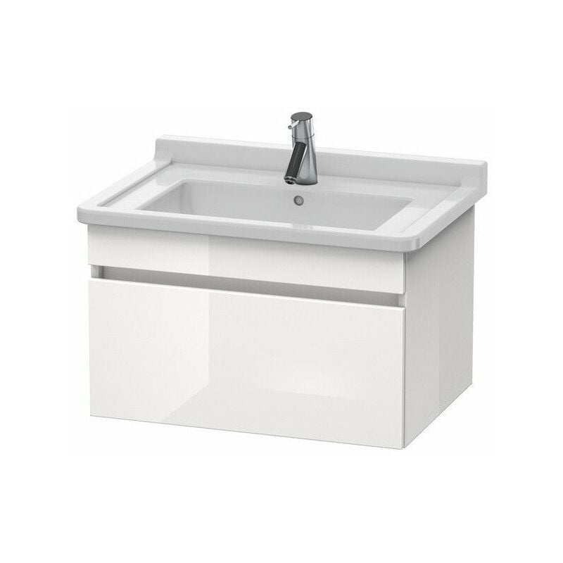 

Duravit - Mueble bajo lavabo DURASTYLE 470x650x406mm pino plata / blanco mate